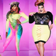 Drag Race finalists, from left: Aquaria, Asia O’Hara, Eureka O’Hara, Kameron Michaels